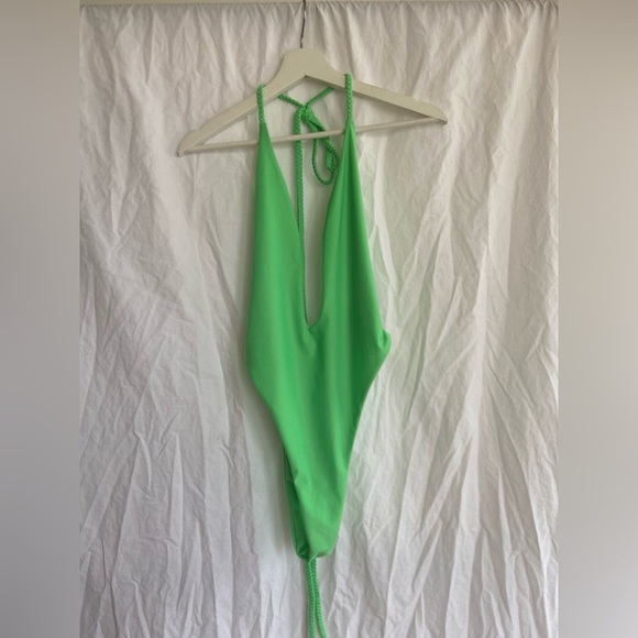 MARS THE LABEL fish tail swim Swimsuit green Size 10 - Picture 2 of 13